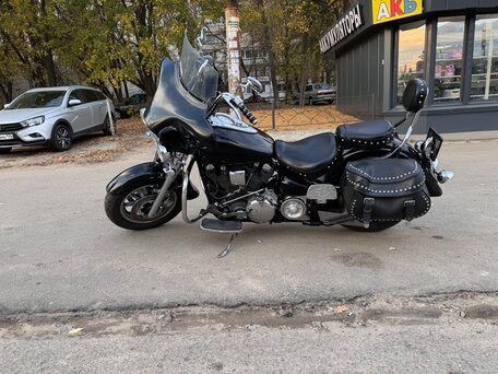 2005 Yamaha XV 1700 Road Star, чёрный, 610000 рублей, вид 3