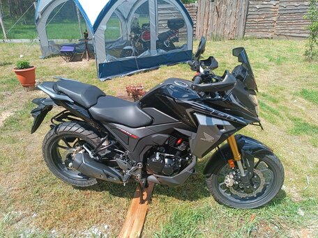 2024 Honda CB 200X, чёрный, 400000 рублей, вид 1