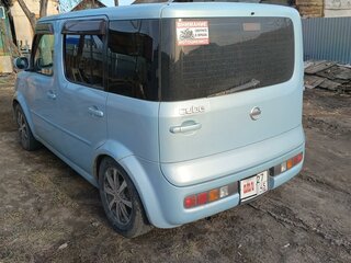 2002 Nissan Cube II (Z11), голубой, 350000 рублей, вид 3