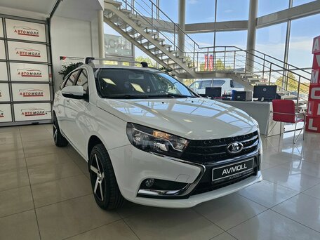 2022 Lada (ВАЗ) Vesta SW I, белый, 1389000 рублей, вид 4