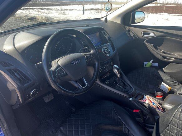 2018 Ford Focus III Рестайлинг, синий, 1250000 рублей - вид 6