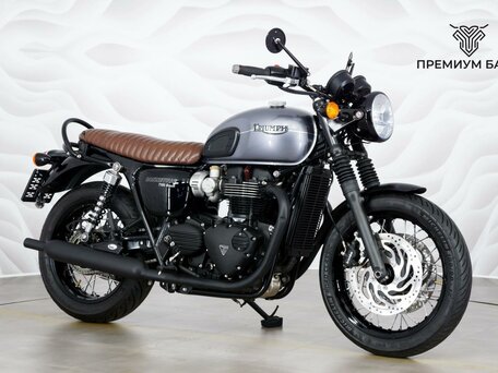 2023 Triumph Bonneville T120, серый, 1227000 рублей, вид 5