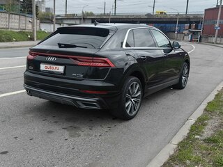 2019 Audi Q8 55 TFSI I (4M), чёрный, 6480000 рублей, вид 5