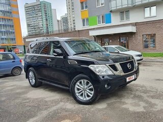 2010 Nissan Patrol VI (Y62), чёрный, 1550000 рублей, вид 1