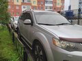 2007 Mitsubishi Outlander II, серебристый, 1320000 рублей