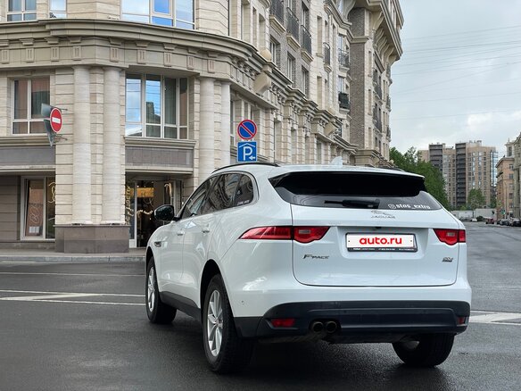2016 Jaguar F-Pace I, белый - вид 7