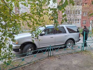 2001 Ford Expedition I, серебристый, 950000 рублей, вид 3