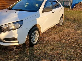 2019 Lada (ВАЗ) Vesta I, белый, 740000 рублей, вид 1