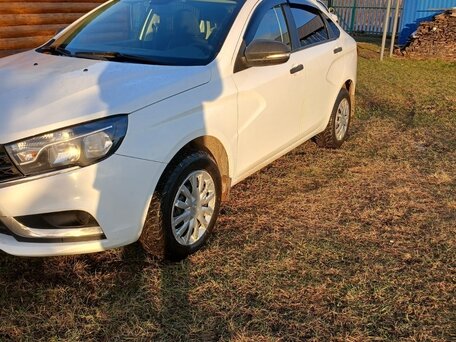 2019 Lada (ВАЗ) Vesta I, белый, 740000 рублей, вид 1