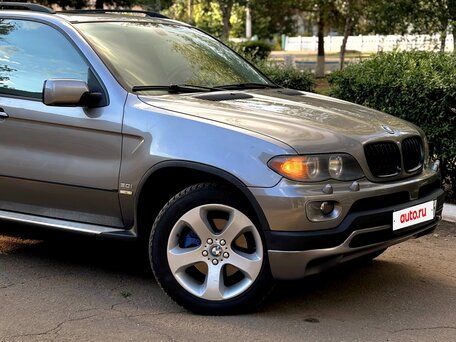 2005 BMW X5 3.0i I (E53) Рестайлинг, серый, 1165000 рублей, вид 2
