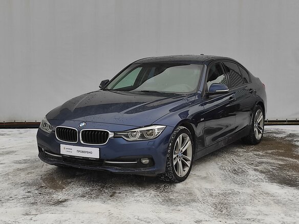 2015 BMW 3 серии 320d xDrive VI (F3x) Рестайлинг, синий