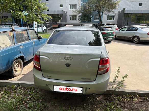 2014 Lada (ВАЗ) Granta I, серый, 550000 рублей - вид 4