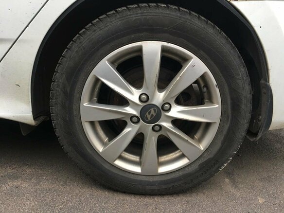 2013 Hyundai Solaris I, белый - вид 9