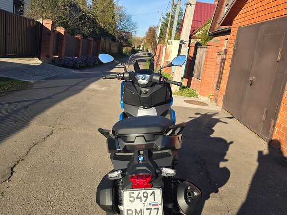 2018 BMW C 400 X, синий, 500000 рублей - вид 3