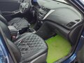 2016 Hyundai Solaris I Рестайлинг, синий, 950000 рублей - вид 4