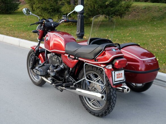 1985 BMW R 80, пурпурный - вид 3
