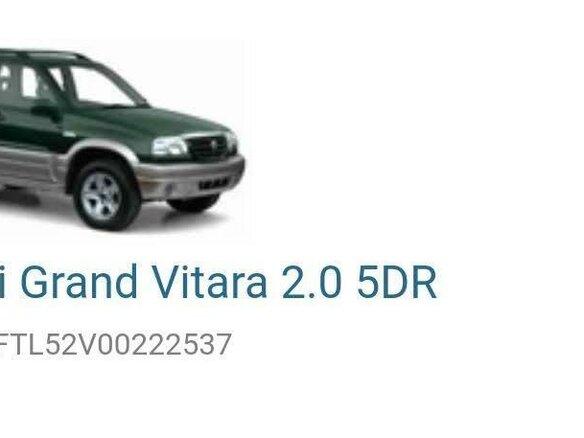 2004 Suzuki Grand Vitara I Рестайлинг, серебристый - вид 6