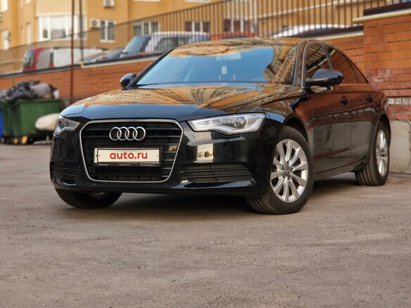 2012 Audi A6 IV (C7), чёрный, 1950000 рублей