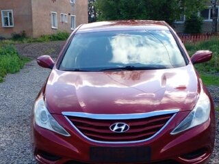 2011 Hyundai Sonata VI (YF), красный, 1150000 рублей, вид 1