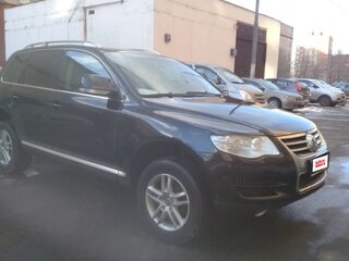 2008 Volkswagen Touareg I Рестайлинг, чёрный, 850000 рублей, вид 5
