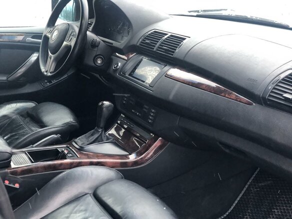 2005 BMW X5 3.0i I (E53) Рестайлинг, серый - вид 7