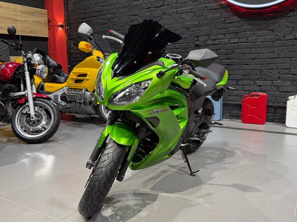 2013 Kawasaki ER-6F (Ninja 650R), зелёный, 445000 рублей - вид 16