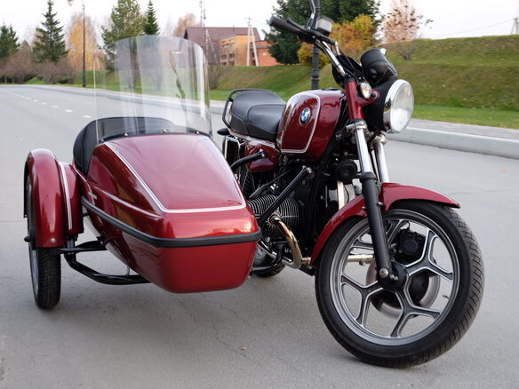1985 BMW R 80, пурпурный - вид 26