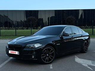 2014 BMW 5 серии 520i VI (F10/F11/F07) Рестайлинг, чёрный, 2190000 рублей, вид 2