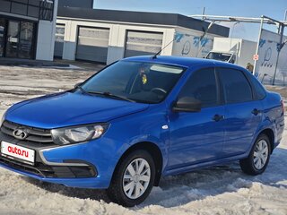 2019 Lada (ВАЗ) Granta I Рестайлинг, синий, 650000 рублей, вид 1