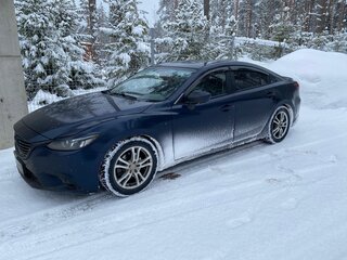 2016 Mazda 6 III (GJ) Рестайлинг, синий, 1300000 рублей, вид 3