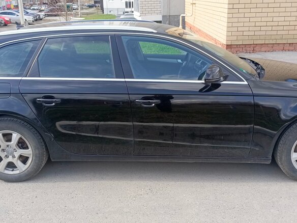 2008 Audi A4 IV (B8), чёрный, 750000 рублей - вид 4