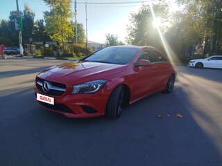 2015 Mercedes-Benz CLA 200 I (C117, X117), красный, 1950000 рублей, вид 1