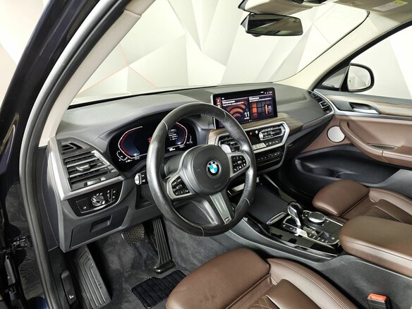 2021 BMW X3 30i xDrive III (G01) Рестайлинг, чёрный, 4790000 рублей - вид 11