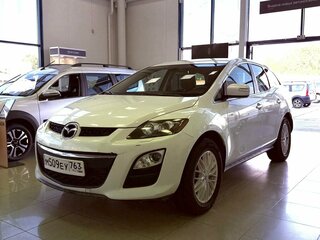 2011 Mazda CX-7 I Рестайлинг, белый, 730000 рублей, вид 1