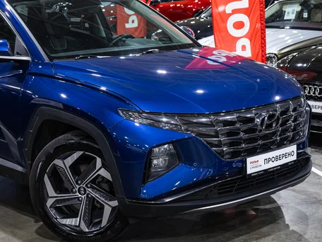 2024 Hyundai Tucson IV, синий, 3549900 рублей, вид 5