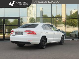 2014 Skoda Superb DSG II Рестайлинг, белый, 1072000 рублей, вид 3