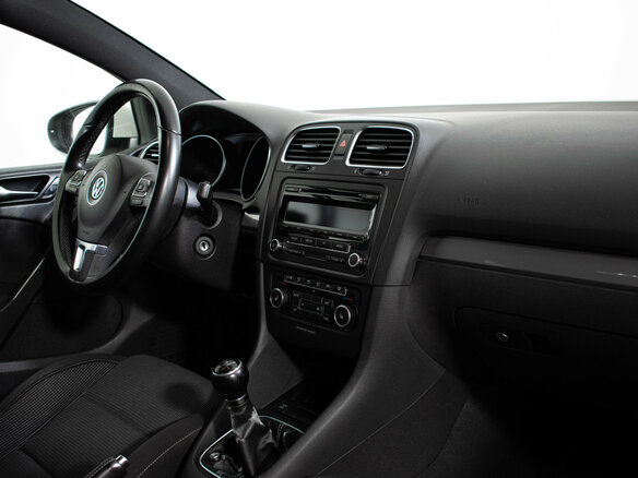 2012 Volkswagen Golf VI, белый, 855000 рублей - вид 9
