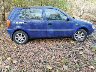 1998 Volkswagen Polo III, синий, 135000 рублей, вид 3