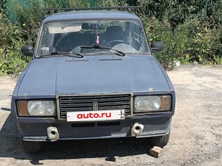 2007 Lada (ВАЗ) 2107, синий, 150000 рублей, вид 1