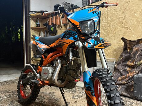 2025 Kayo Evolution YX140EM, синий, 85000 рублей, вид 1