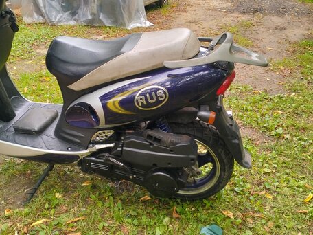 2008 Racer MX125E, серебристый, 25000 рублей, вид 4