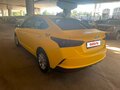 2021 Hyundai Solaris II Рестайлинг, жёлтый - вид 6