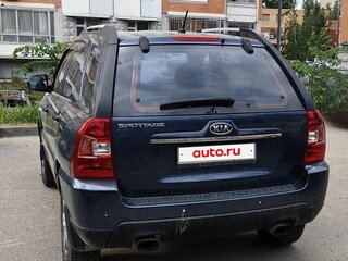 2009 Kia Sportage II Рестайлинг, синий, 570000 рублей, вид 4