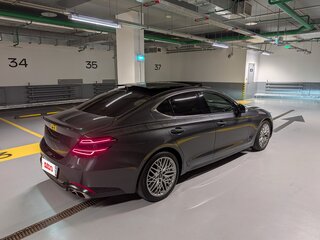 2020 Genesis G70 I Рестайлинг, серый, 3850000 рублей, вид 4