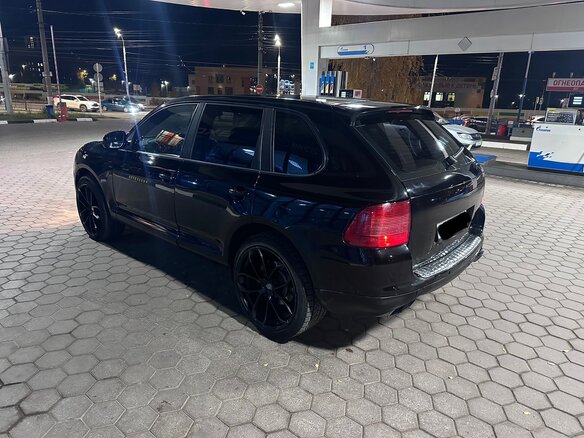 2005 Porsche Cayenne Turbo I (955), чёрный, 949000 рублей - вид 4