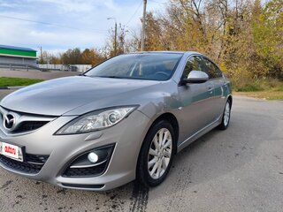 2011 Mazda 6 II (GH) Рестайлинг, серебристый, 920000 рублей, вид 3