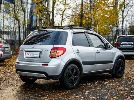 2010 Suzuki SX4 I (Classic) Рестайлинг, серебристый, 649000 рублей, вид 2