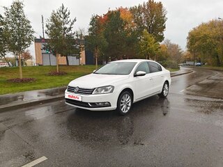 2012 Volkswagen Passat B7, белый, 1145000 рублей, вид 3