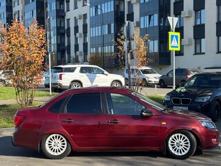 2013 Lada (ВАЗ) Granta I, красный, 350000 рублей, вид 4
