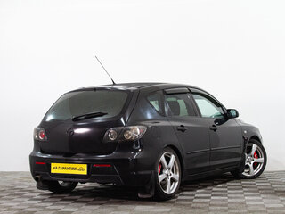 2007 Mazda 3 I (BK) Рестайлинг, чёрный, 579000 рублей, вид 4